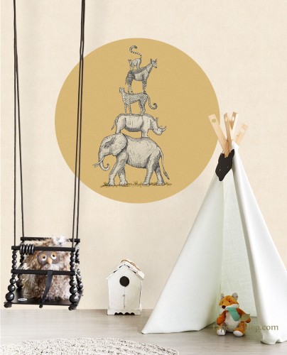 Mural Okrągły 300371 Wallpower Circles