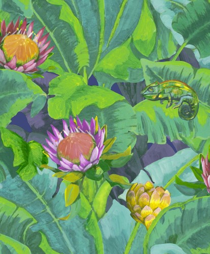 Tapeta Tropikalna Decoprint BR24092 Amazonas Breeze