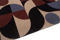 Dywan Geometryczny Carpet Decor Deco Blue Copper Art Deco Collection
