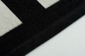 Dywan Geometryczny Czarny Carpet Decor Hampton Black Art Deco Collection