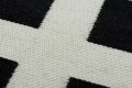 Dywan Geometryczny Czarny Carpet Decor Hampton Black Art Deco Collection