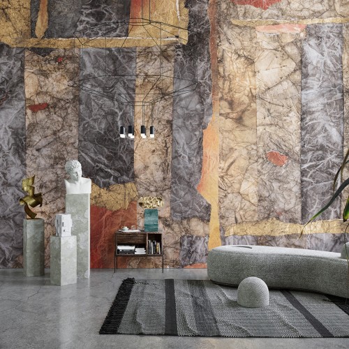 Tapeta Inkiostro Bianco INKANIN2101 Dogon ART-AI