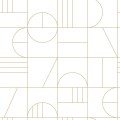 Tapeta Geometryczna Esta 139141 Art Deco