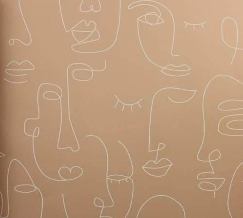 Tapeta Twarze Esta 139214 Art Deco