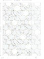 Mural Heksagony Marmur Esta 158955 Art Deco