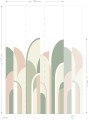 Mural Łuki Esta 158956 Art Deco