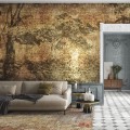 Tapeta Drzewa Inkiostro Bianco INKLASK2001 Amboo GoldenWall 2020