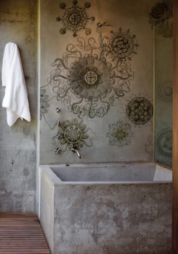 Fototapeta pod prysznic WET_ME1501 Medusae Wall and Deco