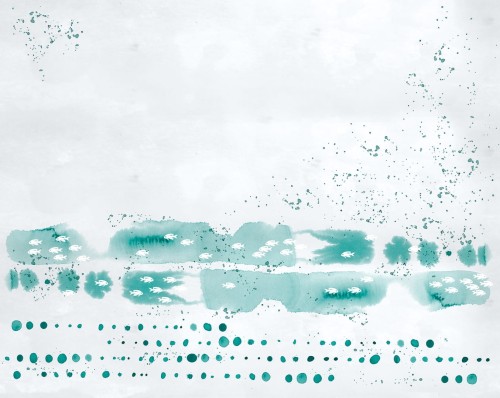 Fototapeta pod prysznic WET_OD1502 Ocean drops Wall and Deco