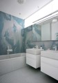 Fototapeta pod prysznic WET_PE1502 Petrol Wall and Deco