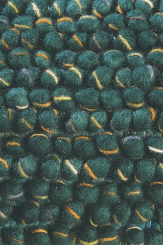 Zielony dywan pleciony Cobble 29207 Brink & Campman