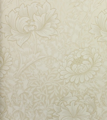 Tapeta Kwiaty i Liście Morris & Co. 216823 Chrysanthemum Compilation