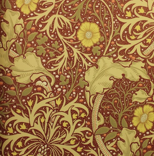 Tapeta Roślinna Morris & Co. 216846 Morris Seaweed Compilation