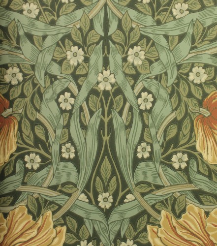 Tapeta Kwiaty i Liście Morris & Co. 216856 210388 Pimpernel Compilation