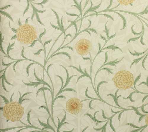 Tapeta Kwiaty Nagietka Morris & Co. 216831 Scroll Compilation