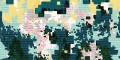 Tapeta Z Motywem Pikseli Inkiostro Bianco INKIINR2001 Infinite Coding Inediti Cruise Collection Arcade