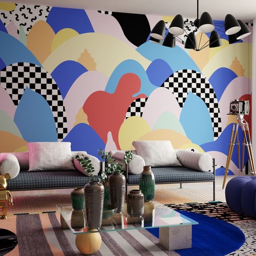 Tapeta Abstrakcyjna Inkiostro Bianco INKILSN2002 Lolita Inediti Cruise Collection Arcade