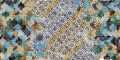 Tapeta Płytki Azulejo Inkiostro Bianco VIETRI INKINRO2001 Inediti Cruise Collection