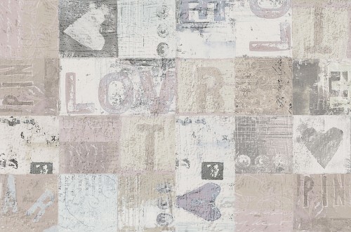 Tapeta Tecnografica 54528 Love And Patch Beige