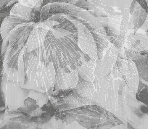 Tapeta Romantyczna Kwiaty Tecnografica 54807 Juliet Silver