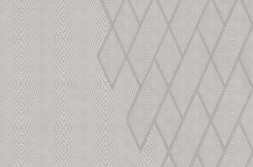 Tapeta Romby Tecnografica 56602 Grigio Argento Light