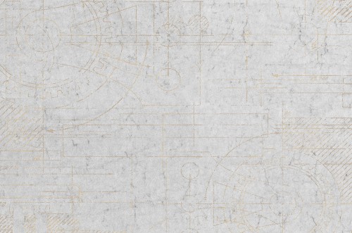 Tapeta Zębatki Tecnografica 56620 Meccano Grey