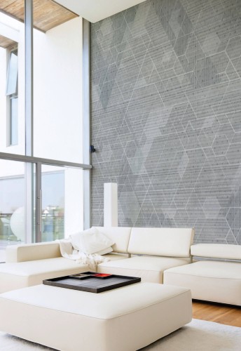 Tapeta Geometryczna 3D Tecnografica 60388 Sunday Grey