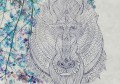 Tapeta Małpa Tecnografica 61024 Baboon Grey