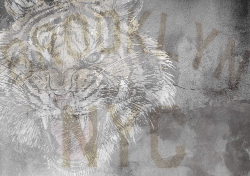 Tapeta z tygrysem Tecnografica 61999 Gerty Dark