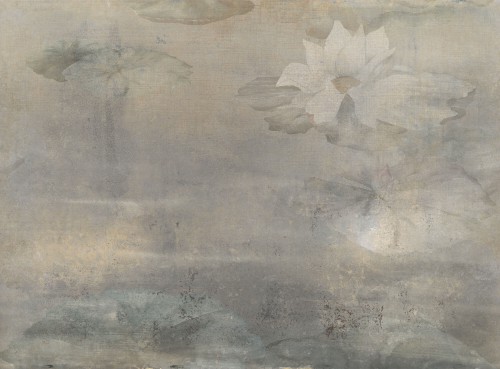 Tapeta Lilie Wodne Tecnografica 73018-3 Giverny Grey
