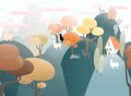 Tapeta Dziecięca Tecnografica 76404-1a Kuzco Acorn A