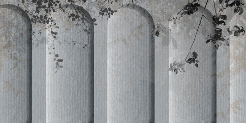 Tapeta Łuki Tecnografica 76975-3 Athena Grey