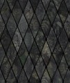 Tapeta z rombami i roślinnym wzorem Rebel Walls R17451 Cornwall Emerald Oddity