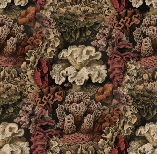 Tapeta w koralowce Rebel Walls R17482 Aqulia Rust Oddity