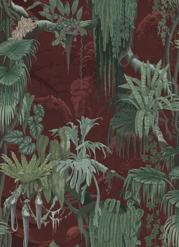 Tapeta dżungla Rebel Walls R17493 Madagascar Rust Oddity