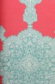 Tapeta ze wzorem medalionów Thibaut T88726 Medallion Paisley Trade Routes