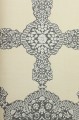 Tapeta ze wzorem medalionów Thibaut T88727 Medallion Paisley Trade Routes