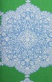 Tapeta ze wzorem medalionów Thibaut T88730 Medallion Paisley Trade Routes