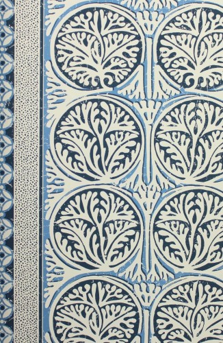 Tapeta w orientalnym stylu Thibaut T88731 Fair Isle Trade Routes