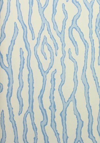 Tapeta w koralowce Thibaut T88774 Barrier Trade Routes