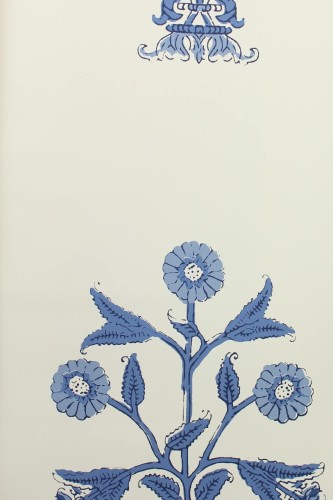 Tapeta kwiaty Thibaut T10665 Indian Flower Ceylon