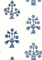 Tapeta kwiaty Thibaut T10665 Indian Flower Ceylon