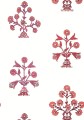Tapeta kwiaty Thibaut T10667 Indian Flower Ceylon