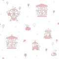 Tapeta dziecięca ICH Wallpaper 220-2 Carousel Lullaby