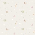 Tapeta ze zwierzętami do pokoju dziecka ICH Wallpaper 222-1 Jungle Lullaby