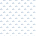 Tapeta dziecięca z wielorybami ICH Wallpaper 223-1 Baleine Lullaby