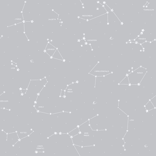 Tapeta w konstelacje ICH Wallpaper 3361-3 Constelation Oh La La