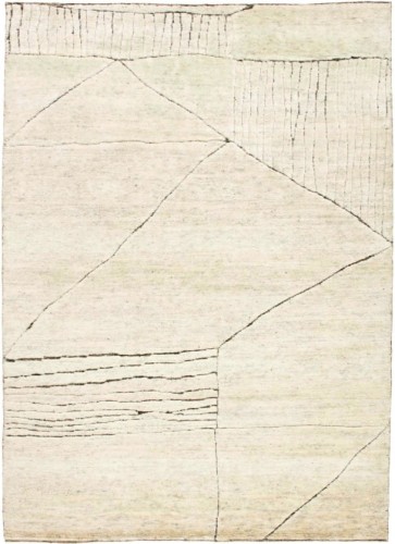 Dywan nowoczesny beżowy w linie  LANDSCAPE FIELDS NATURAL MT111715