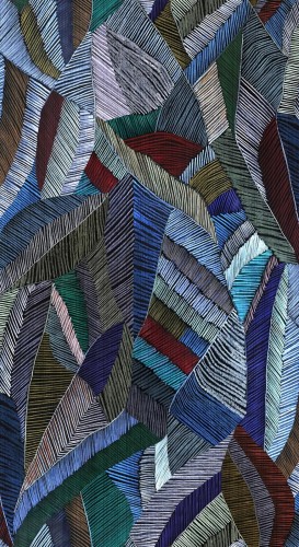 Tapeta w liście Arte 73100 Chintz Les Tricots Essentials