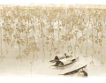 Mural z japońskim krajobrazem Khroma DGKIM2021 River Kimono
